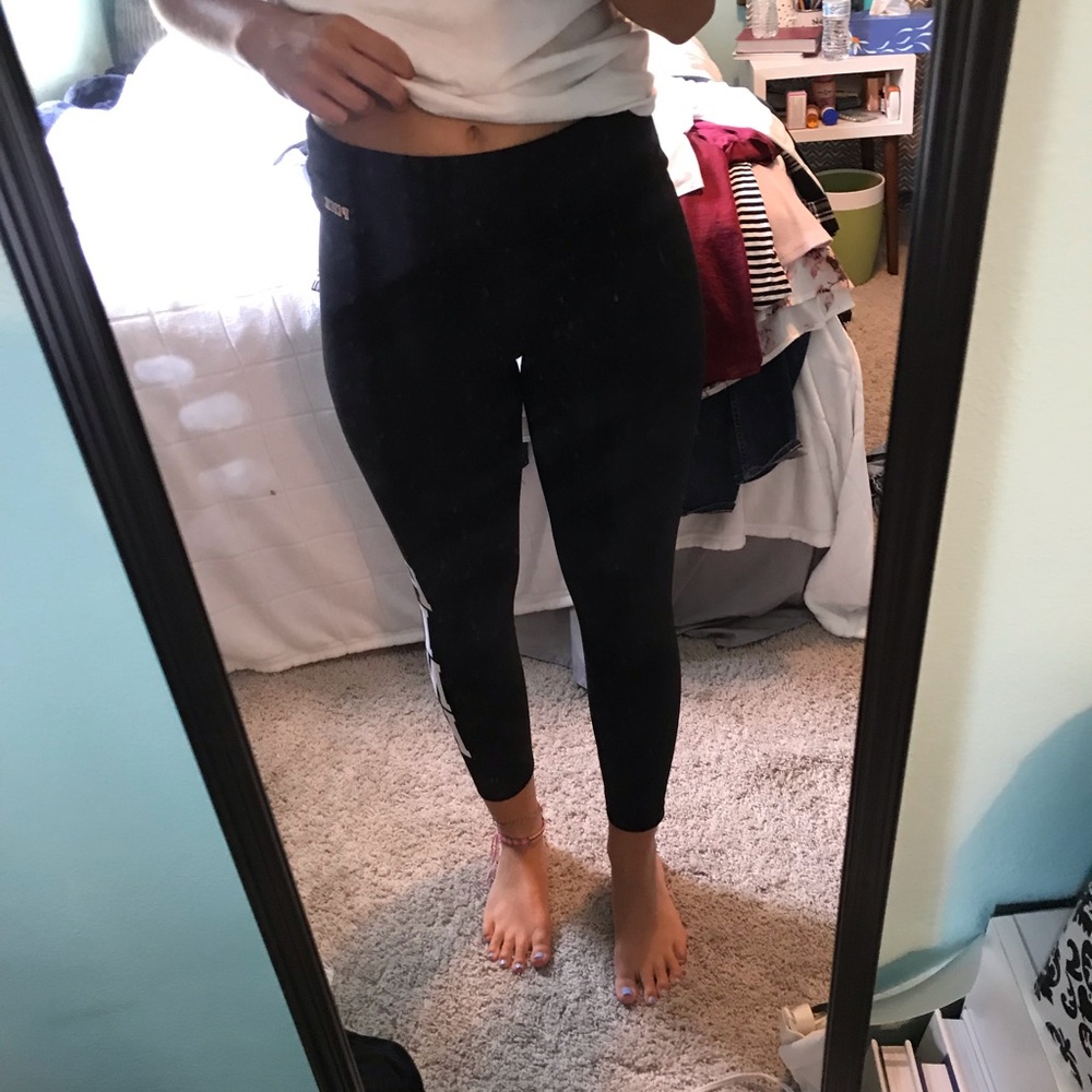Black Victoria Secret Pink Leggings